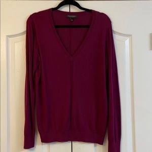 Banana Republic silk cashmere v-neck sweater